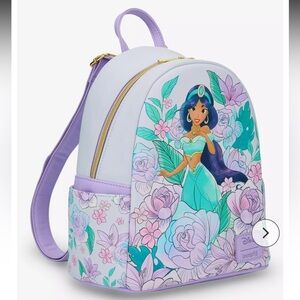 ›
Loungefly Disney  NWT Jasmine Lavender Mini
Backpack